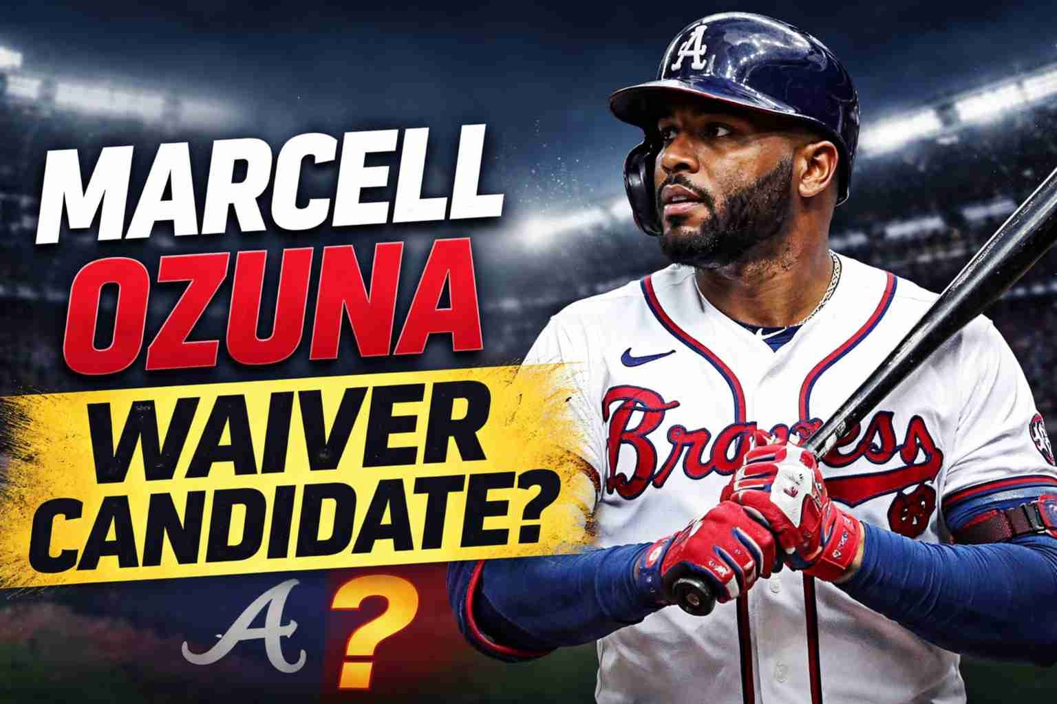 Braves Marcell Ozuna Waiver Candidate
